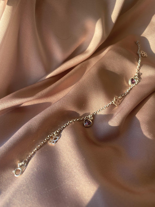 BUTTERFLY CHARM BRACELET